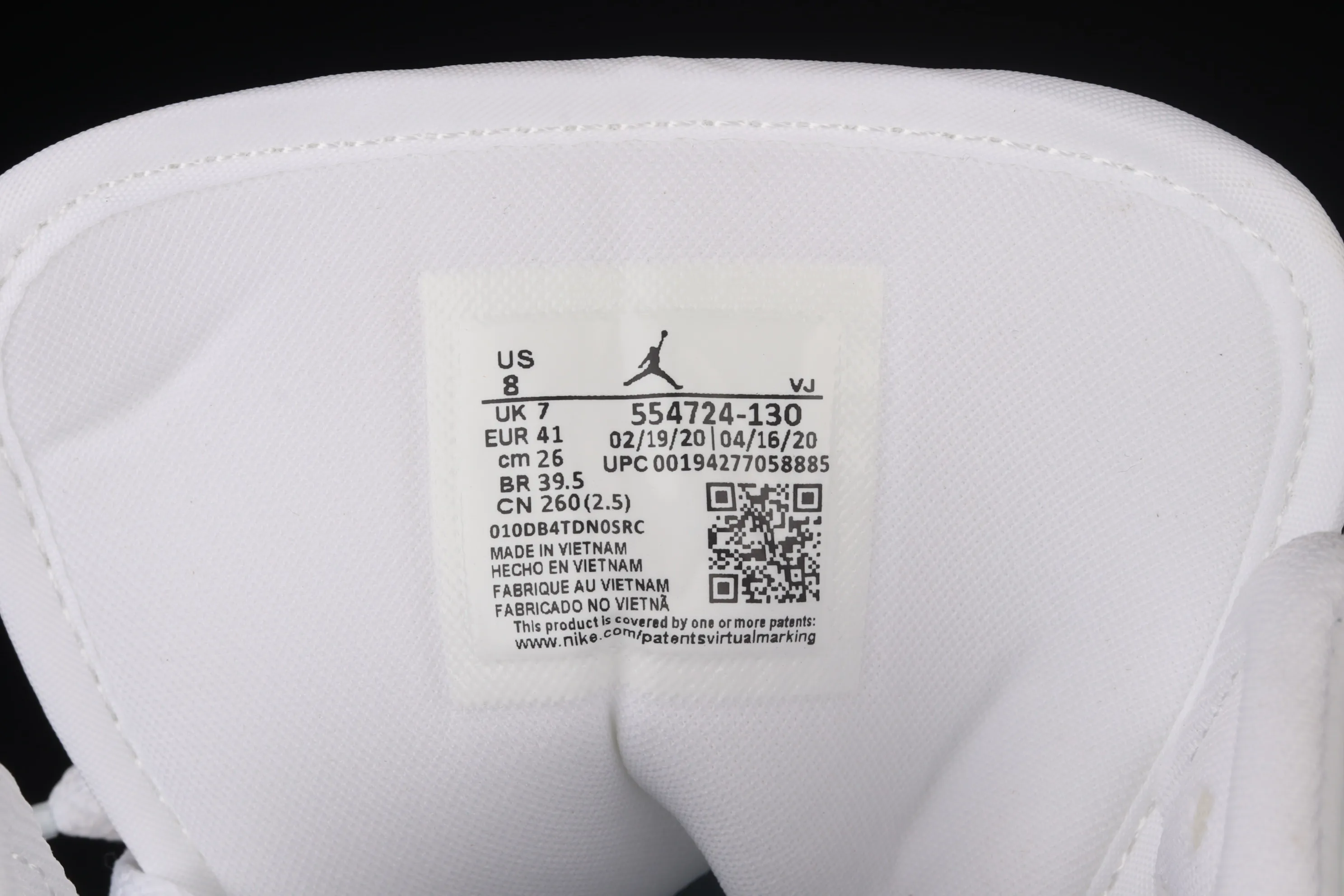 All Categories Air Jordan Jordan Series Basketball Shoes Air Jordan 1 Mid Air Jordan 1 Mid AJ1 Joe 1 Starry Sky Thermal Sensing China Basketball Shoes 554725-130